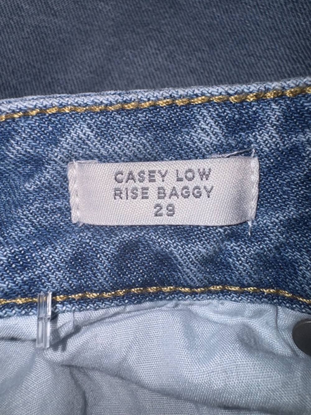 PACSUN Casey Low Rise Baggy Jeans size 29 - Picture 5 of 9